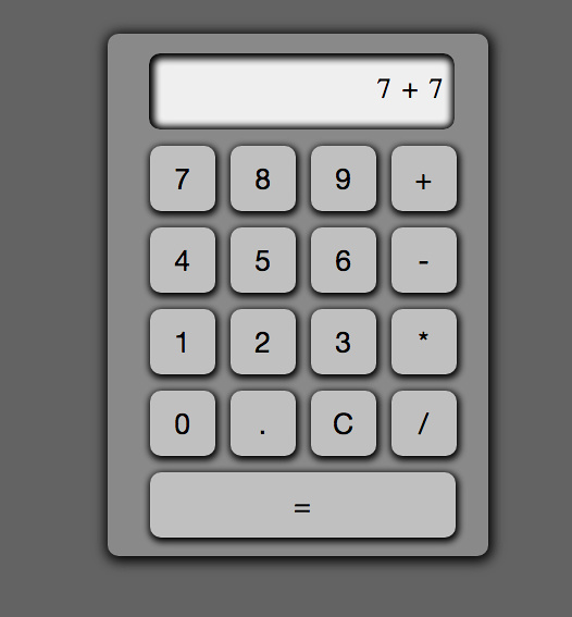 Second JavaScript Calculator.